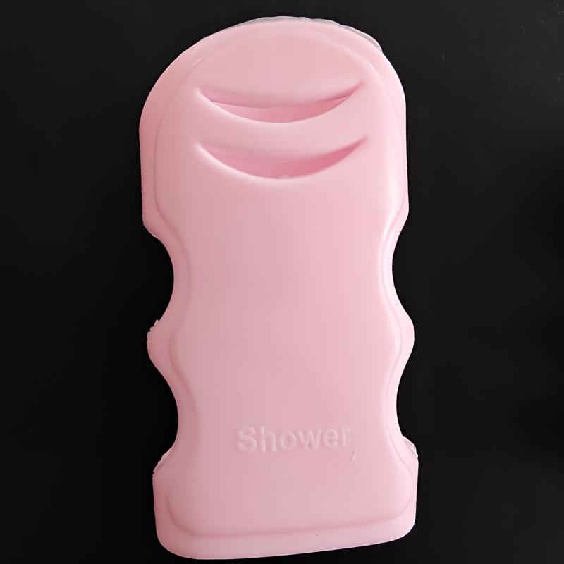 Strong Adsorption Silicone Shower Head Holder with Suction Cup Wall-Mounted Bracket for Bathroom, Fits Ceramic Metal and Glass Walls