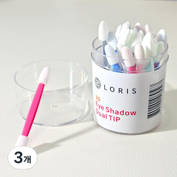 

LORIS disposable eyeshadow tip brush 30p, 3 pieces, the most popular beauty accessory in Korea