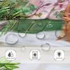 Kids Funny Dog Shower Curtain Cute Hilarious Animals Puppy Wooden Window Floral Flowers Bubbles Leaves Plant Botanical Fabric