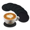Cup Coaster Anti-scalding Silicone Round Heat Insulation Mat Tableware Counter Pad Coffee Cups Placemat Kitchen Supplies