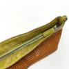 FENDI punching mini bag Shoulder Bag Orange/Green