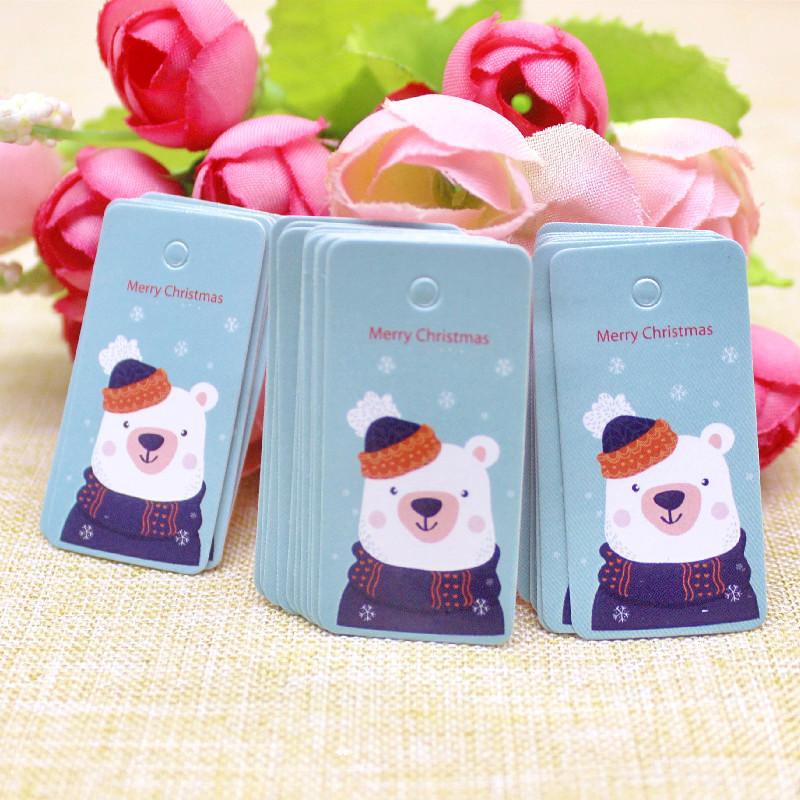 100 Stück Anhänger aus Kraftpapier mit Schnüren, mit Liebe handgefertigt, Hängeanhänger, Kleidungsanhänger für Süßigkeiten/Geschenke/Kekse, Displayverpackung, Etikettenkarte