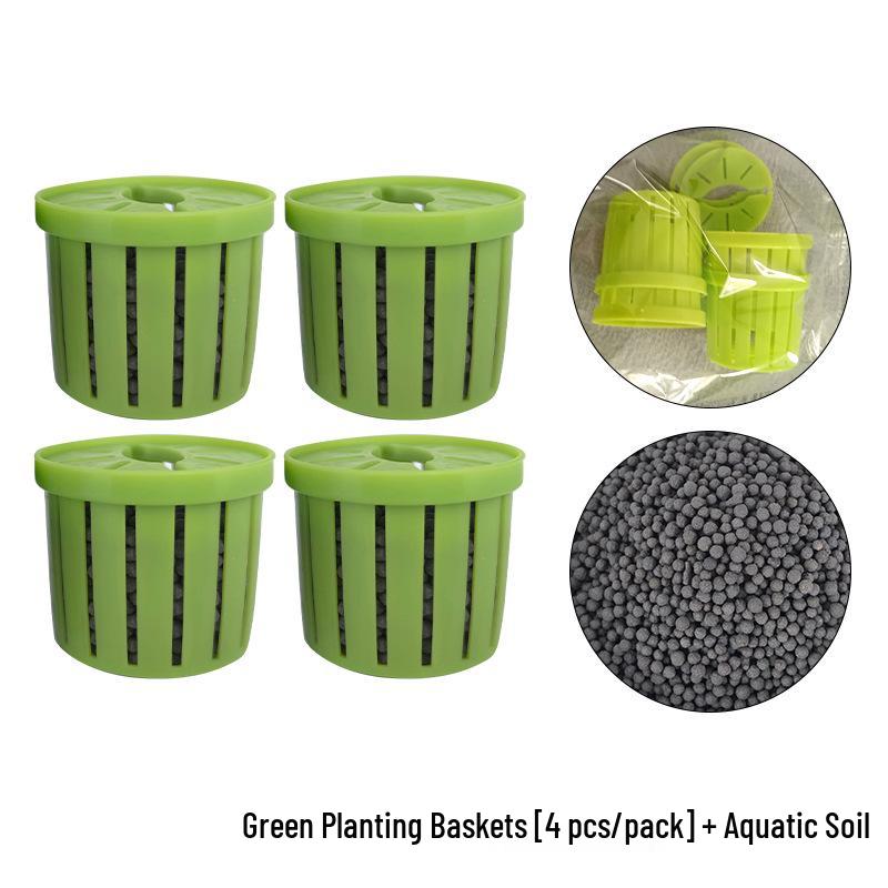 Aquatic Plant Growing Basket - Landscaping Decoration Cup for Root Fixation and Stabilization