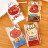 Mini Standing Calendar Appl Shape Desktop Calendar New 2027 Desk Calendar  School Supplies