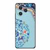 Für Xiaomi POCO F7 Pro Ultra Hülle F7Pro 3D Präge Blume Schwarzes Silikon Weiche Rückseite Hülle Für Redmi K80 Pro Hülle K80Pro Coque