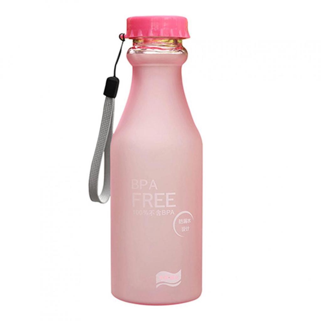 550ML Leakproof Sport Water Bottle Portable Outdoor Travel Healthy Drinking Cup