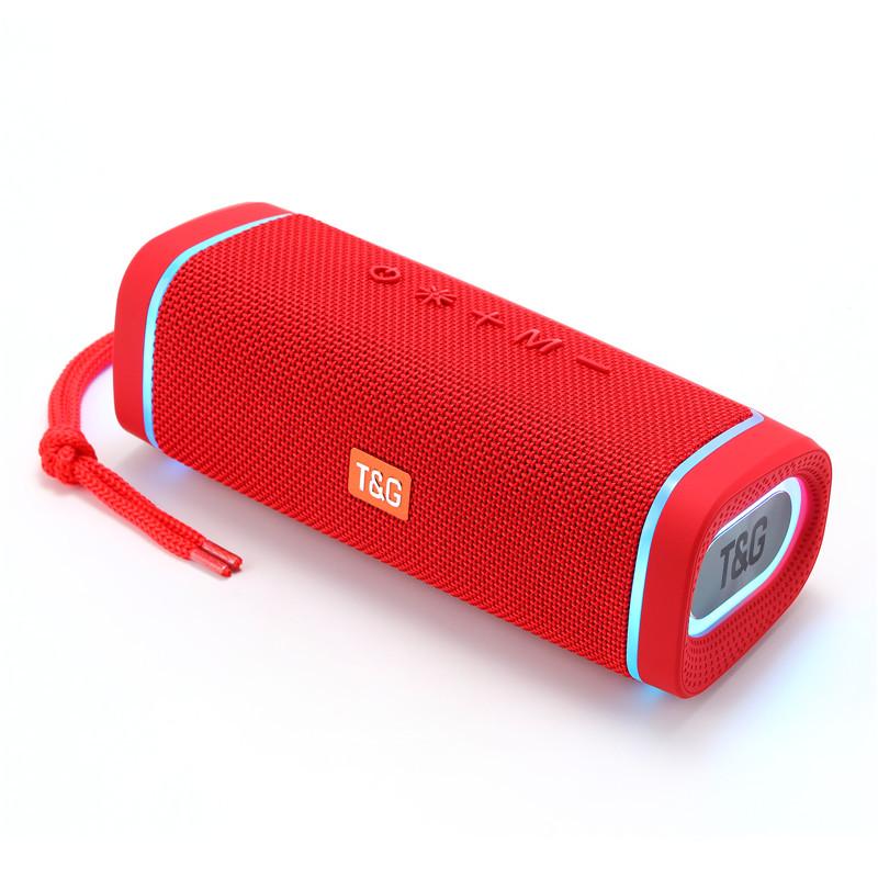 TG375 Portable Wireless Bluetooth Speaker with Card Slot, Heavy Bass, LED Display, and Outdoor Use