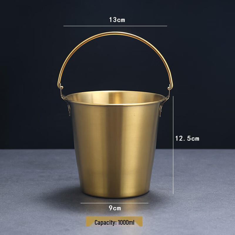 Snack- und Eisbehälter aus Edelstahl