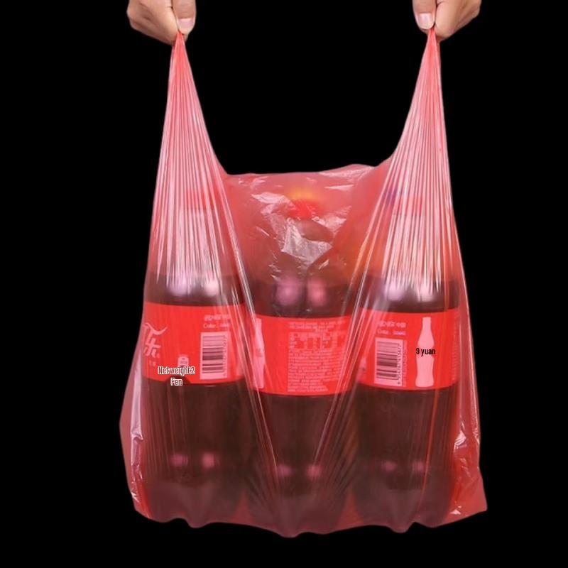 Yueyu Förtjockade Rödhandtagade Sopsäckar