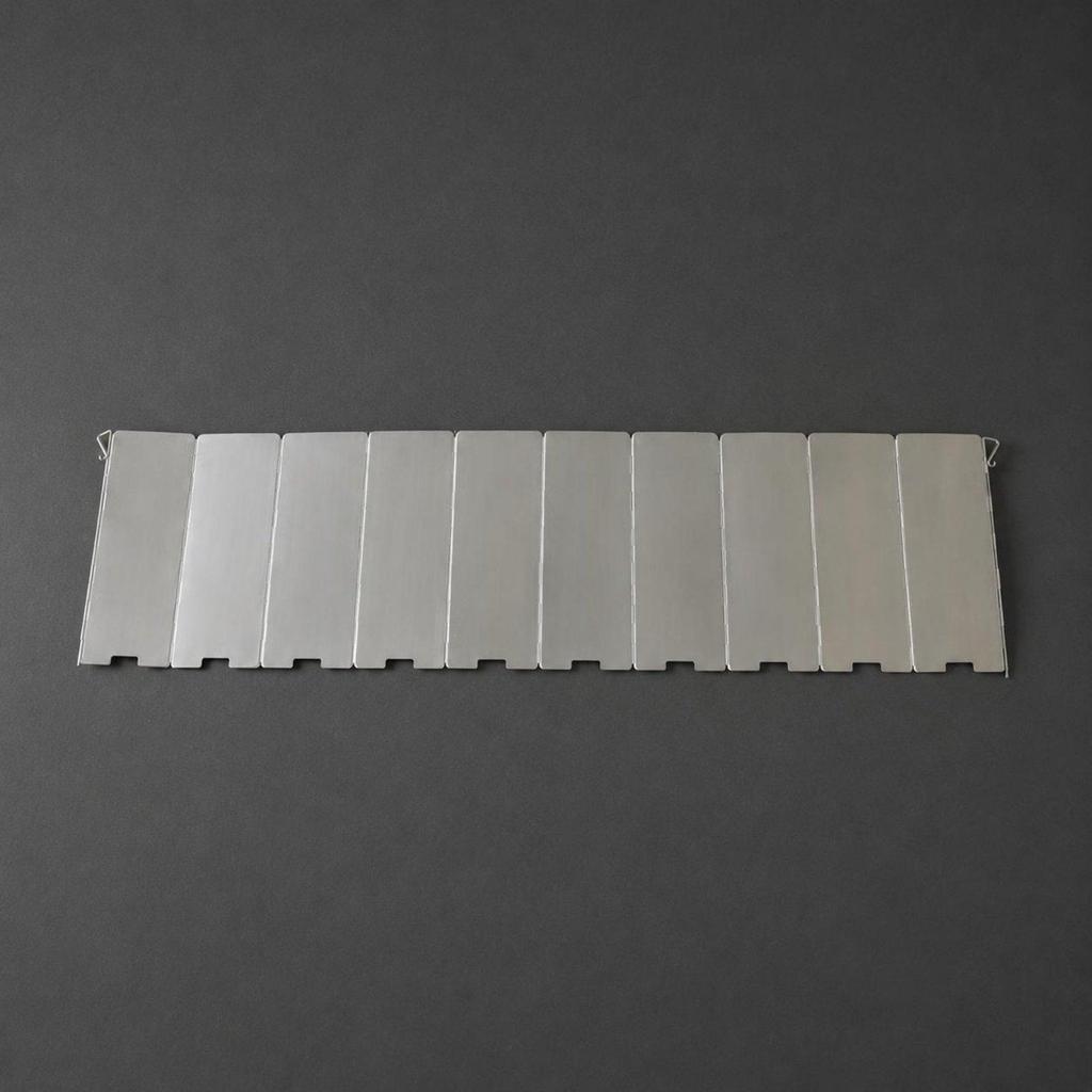 Aluminum Folding Windscreen Wear-Resistant 10-Panel Heat Reflecting