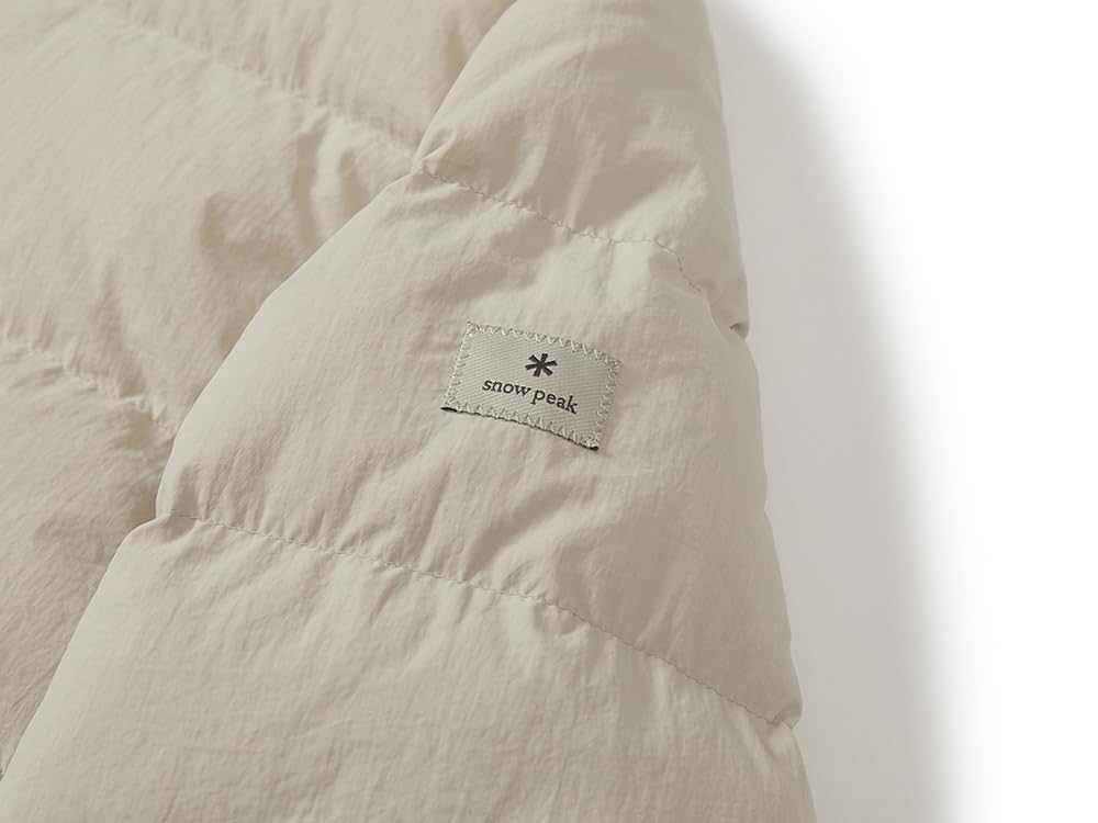 Snow Peak Land Lightweight Down Jacket Down Light Size for Men and Women GS-S25WMGDJ60, Outerwear, Jacket, Beige, 2XL,