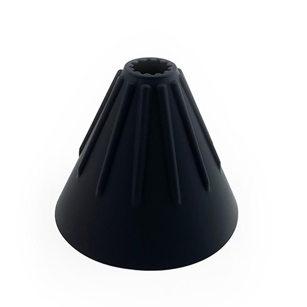 Reusable Silicone Pour Over Coffee Filter Cup Funnel Set Black