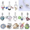 Charms Joker Art Perfume Copper Pendants Beads Fit Original Bracelet Diy For Woman Fashion Jewelry