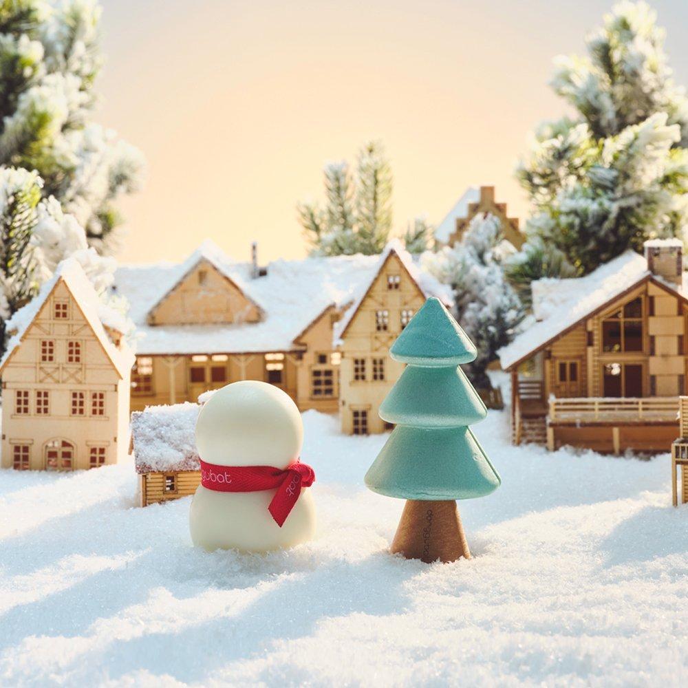 donggubat Winter Village Perfume Bar Set (Snow Pearl Tree: 92g before drying, Noman: 130g before drying)