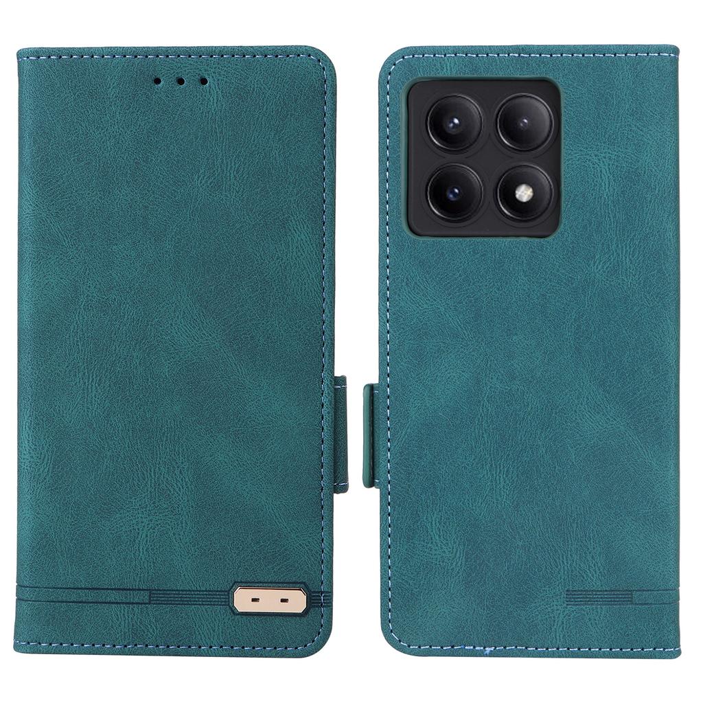 For Xiaomi Redmi K70E 5G/Poco X6 Pro 5G Leather Case Wallet Flip Phone Cover