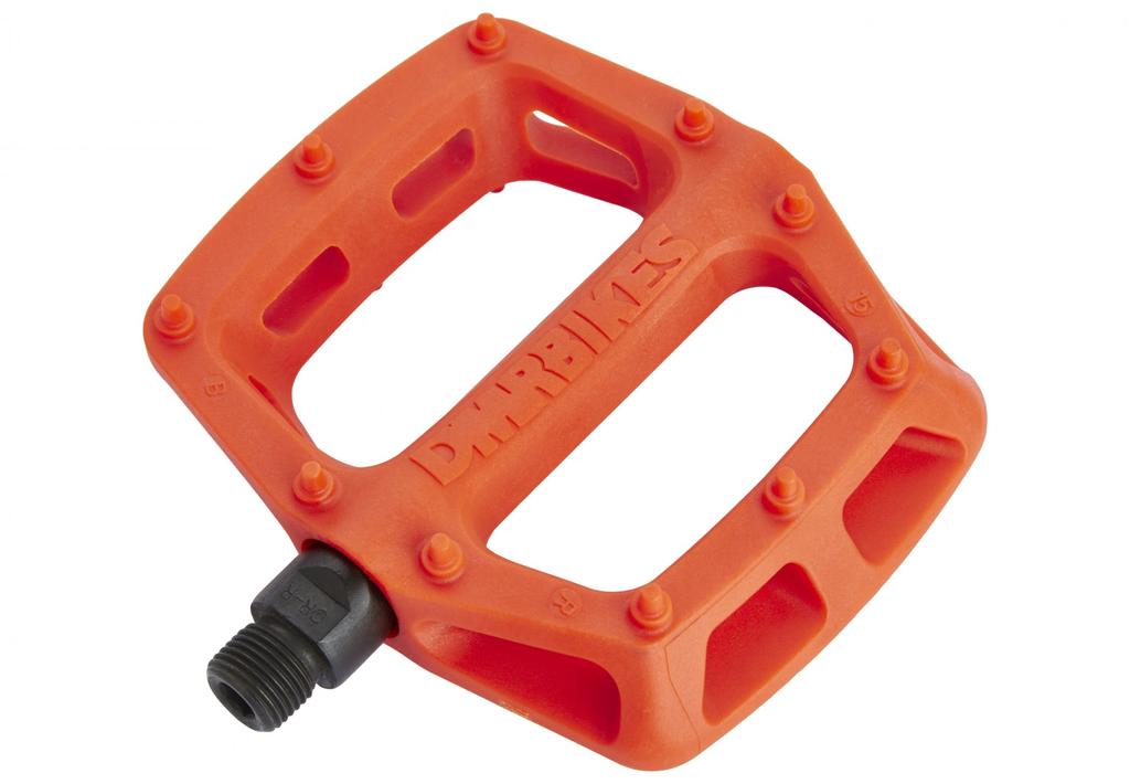 Ax pedală plastic DMR V6 portocaliu (DMR) CRO-MO
