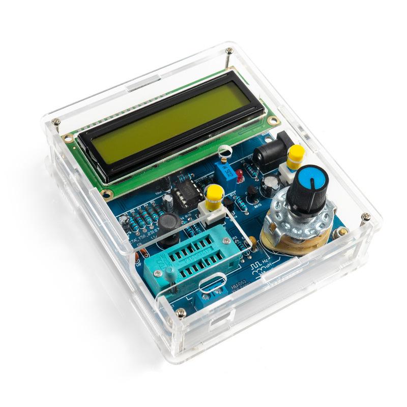 DIY Electronic Kit: Capacitance & Inductance Meter with Frequency Measurement - 51 Single-Chip Tester Circuit Board Soldering Practice
