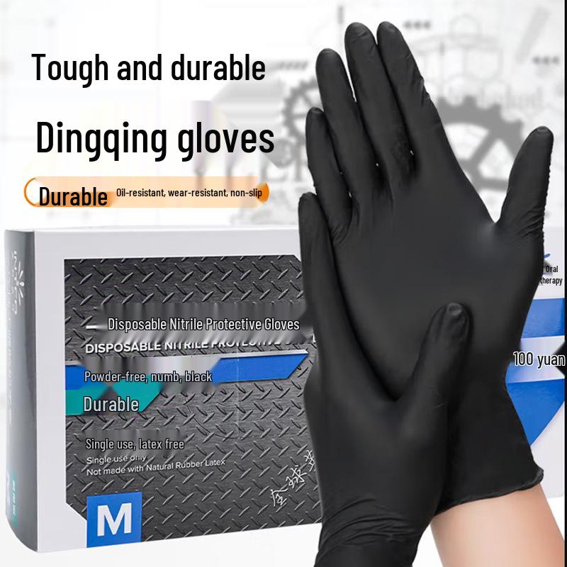 Inco Durable Food-Grade Nitrile Gloves for Kitchen and Cleaning