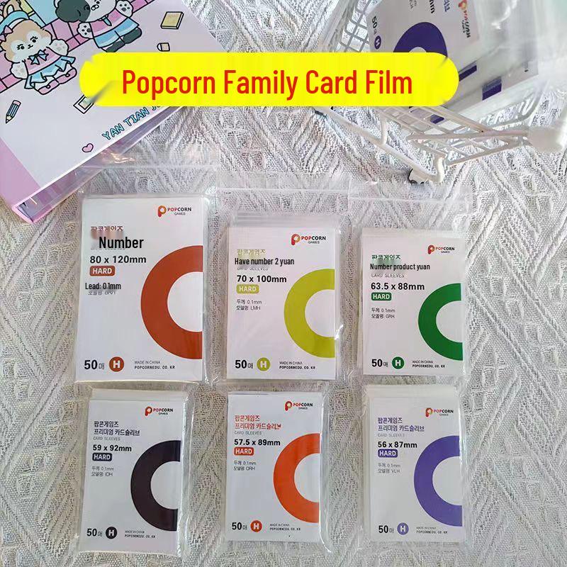 20-Wire Transparent CPP Card Film for 3-Inch Album and 6-Inch Polaroid Cards