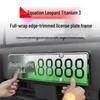 Fangchengbao Titanium 3 License Plate Holder: Fits 25 Models, Fully Enclosed Frame, Protective Border Accessories.