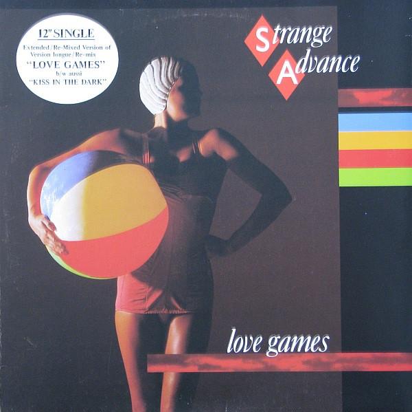 

12inch Record STRANGE ADVANCE Love Games 75032 Capitol Records 1982 Canada Rock Used