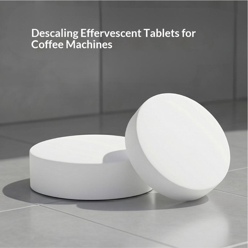Coffee Machine Descaler Tablet Fast-Acting For Household & Commercial Use Long Lasting Cleaning Agent