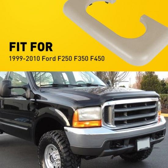 

Center Beige Console Cup Pad Holder Trim Repair Pad For Dodge Ford F350 1999-10