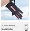 Winter Windproof Waterproof Touchscreen Cycling Gloves for Men & Women - Plus Velvet Warm for Outdoor Sports & Driving