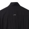 Customellow Black Oversize Half Shirt Cwsam25311bkx