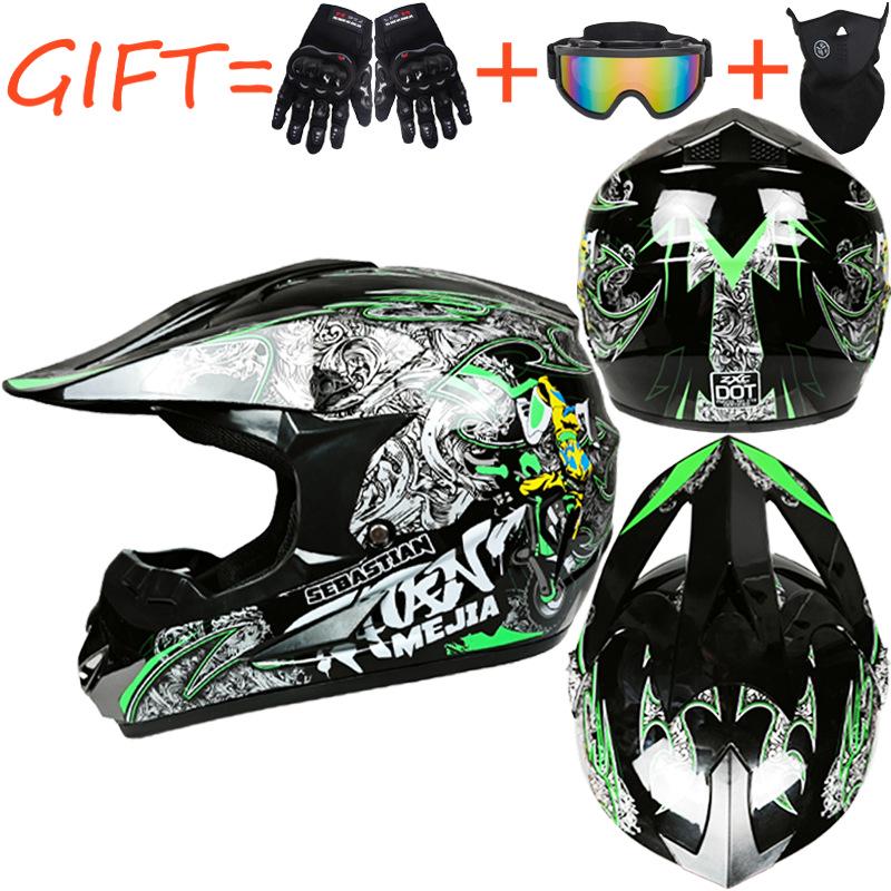 Unisex Four-Season Helmet Set: Off-Road Karting, Beach Car, Mountain Biking, Downhill