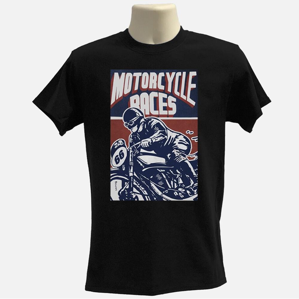 Vintage motorcycle Tshirt Graphic Tee Motorcycle gift tee Racing Tshirt Unisex T-Shirt M