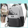 Spacious And Stylish Outdoor Travel Backpack For Middle School High School Students In Black Grey And Khaki Colors