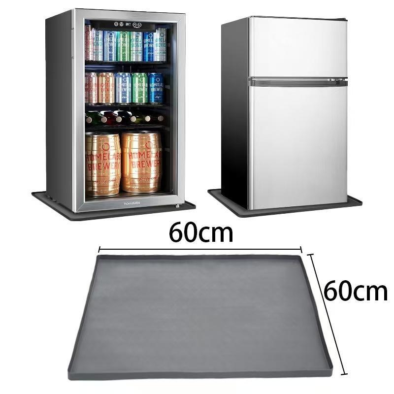 Heat Resistant Silicone Washing Machine Dust Cover Non-slip Waterproof Pad for Household Washer Use