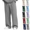 Men's Casual Pants | Relaxed Fit, Elastic Waist With Drawstring For Daily Wear