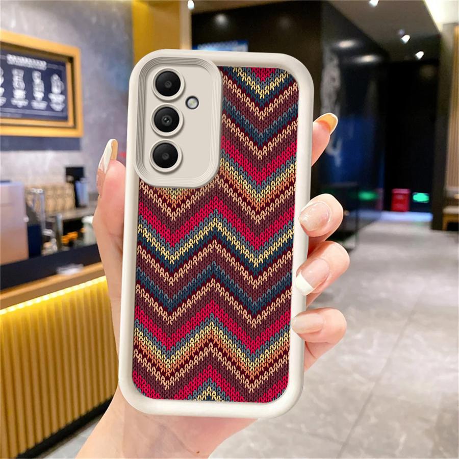 Phone Cover Case for Samsung Galaxy A16 A35 A36 A26 A32 A56 A34 A23 A51 A73 A53 A54 A12 A13 A15 A71 A72 Bohemian Style-