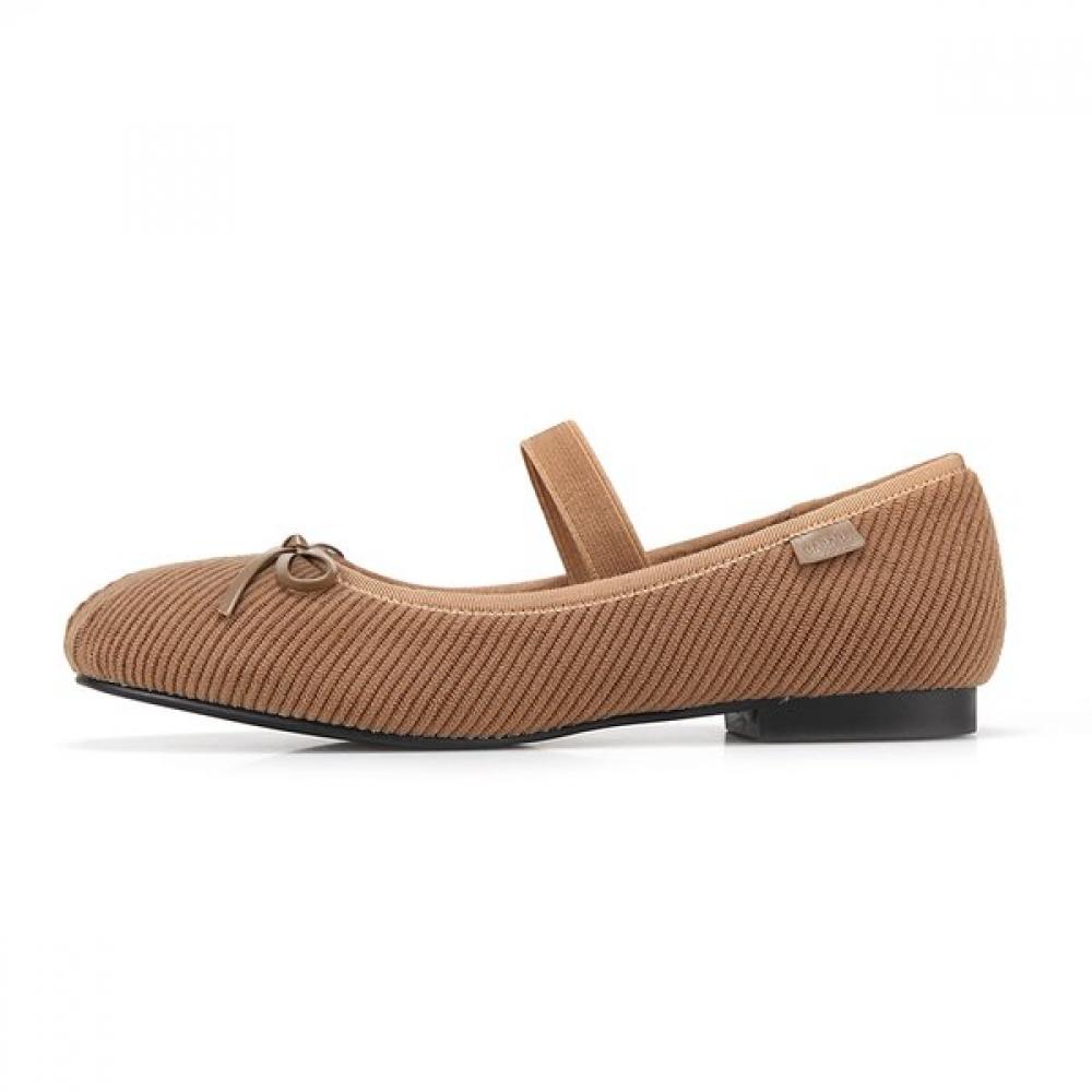 Barbara Corduroy Mary Jane Flat 1cm Bbh531cm