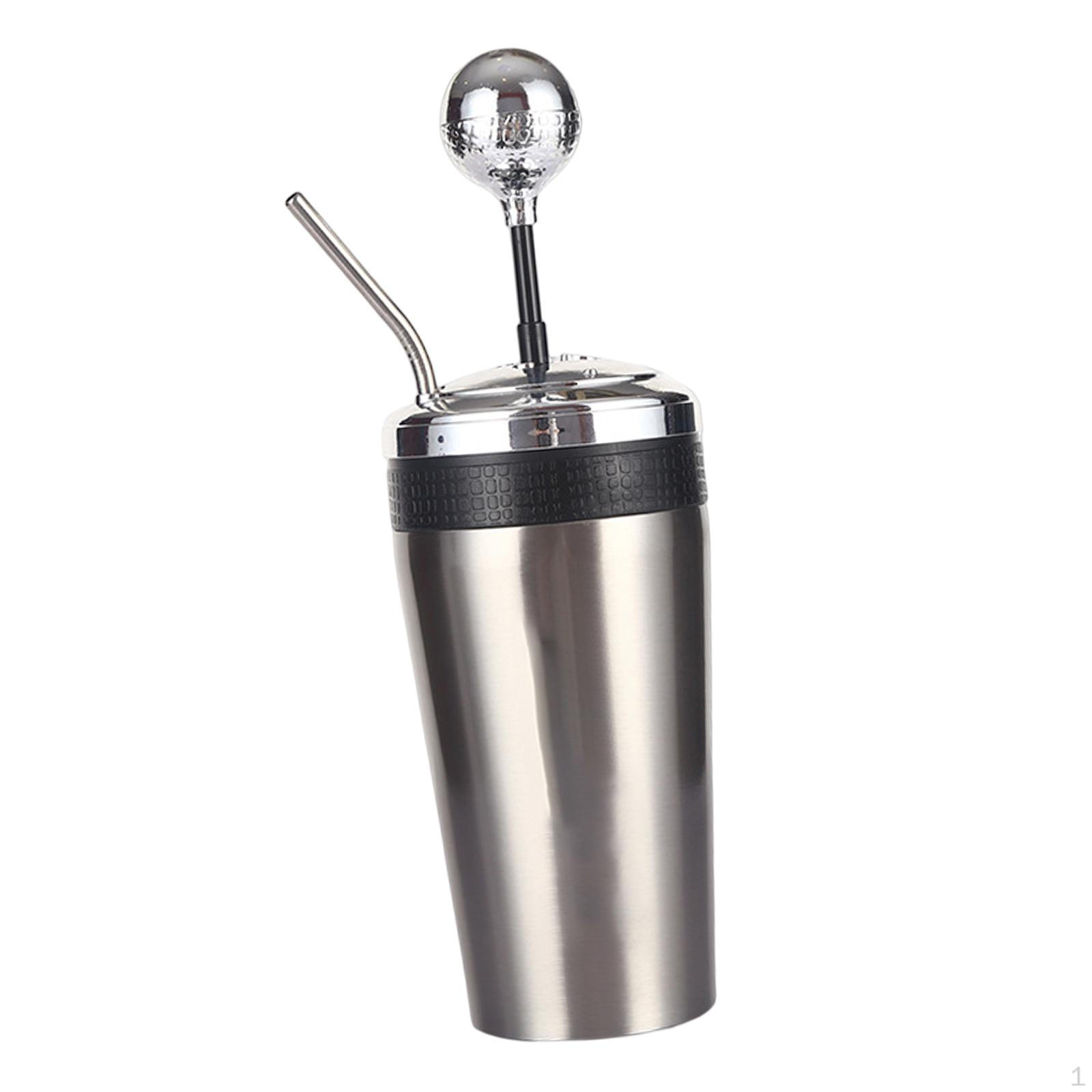 Insulated Reusable Double Layer Drinking Cup Water Mug Thermal for Iced Tea Coffee