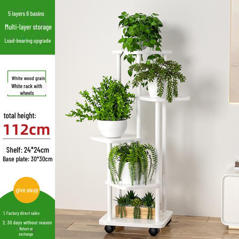 Cross-Border Multi-Layer Indoor Flower Rack for Living Room or Balcony