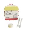 Cartoon Children's Lunch Box House Shape Fresh Keeping Storage Box Creative Food Container  Camping