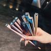 5 Pairs Japanese Chopsticks Sushi Sticks Korean Chopsticks Reusable Alloy Chop Sticks Kitchen Tableware Tool Accessories