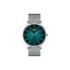 Quartz Movement 50 Meter Water Resistance Men's Watch 40mm Green Dial Steel Watch Case Steel Strap T143.410.11.091.00