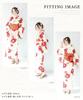 Nishiki Yukata Dress and Adult Includes Obi and Easy to Perfect for Fireworks and Classic Patterns Camellia and Chrysanthemum TIW001-LL 2-Way 3-Piece