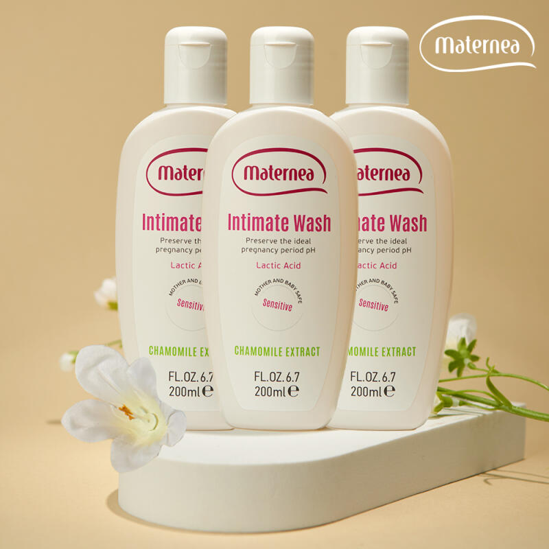 MATERNEA Mild Feminine Cleanser 200ml X 3 (includes 3 Pumps)