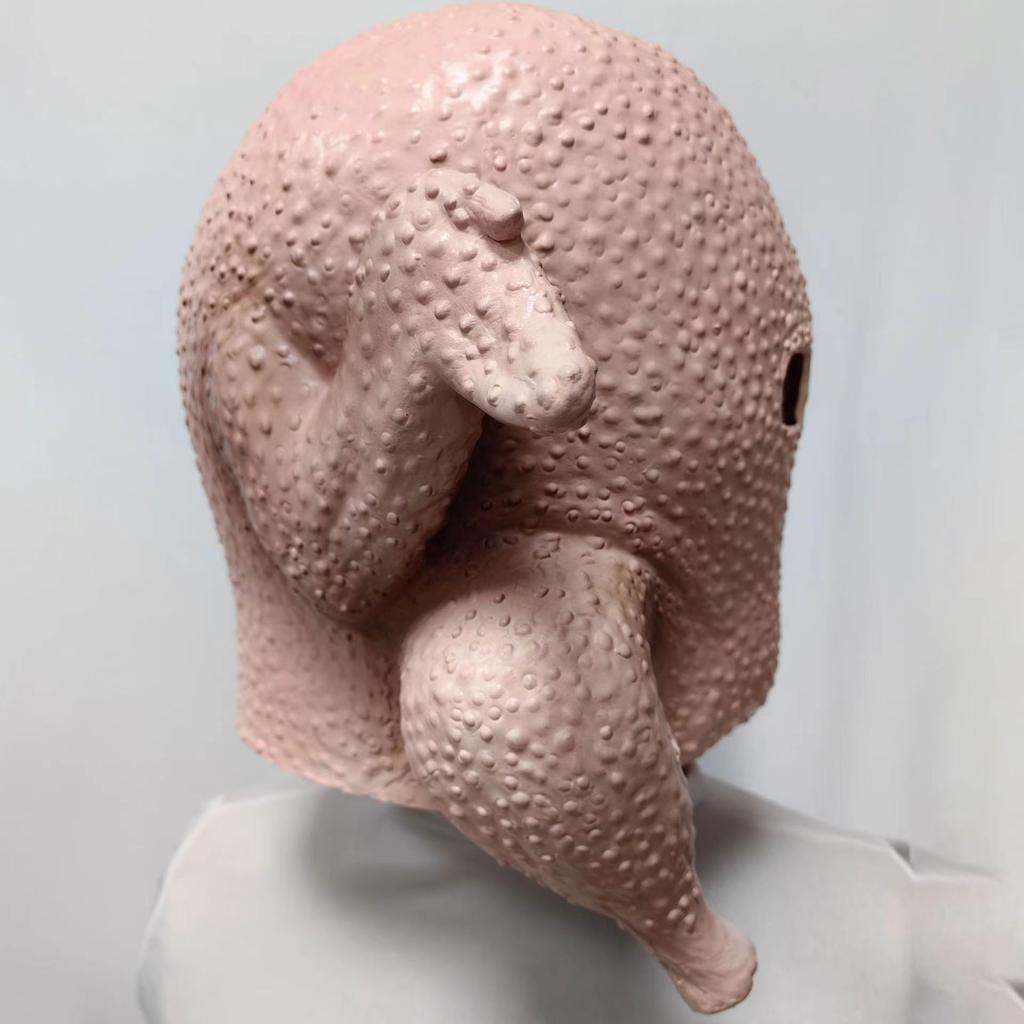Halloween Hit Item: Mexican Roasted Chicken Headgear, Holiday Atmosphere Costume Party Funny Mask