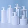 Wide Mouth Pump Bottle Dispenser Clear Storage Bottle  for Shampoo Conditioner Lotion