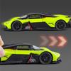 1/32 Aston Martin Valkyrie Alloy Sports Car Model Diecast Metal Racing Car Vehicles Model Sound and Light Simulation Collection Kids Toy Gift