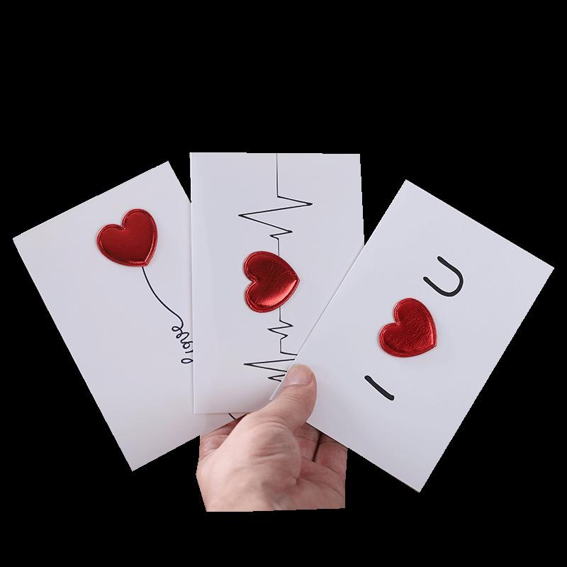 Set di 520 Biglietti di Gratitudine Fatti a Mano per San Valentino: Messaggi sentiti con buste