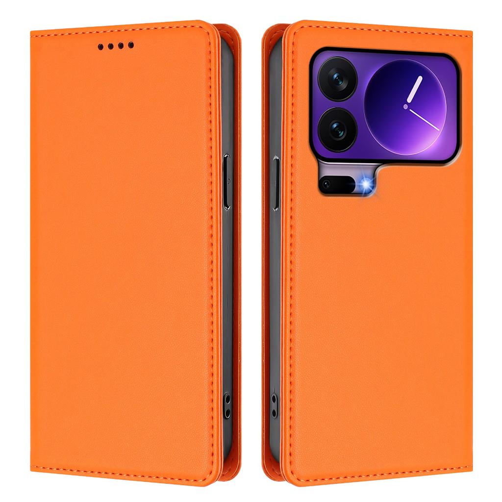 For Xiaomi 17 Pro Leather Wallet Case Magnetic Closure RFID Blocking Phone Cover