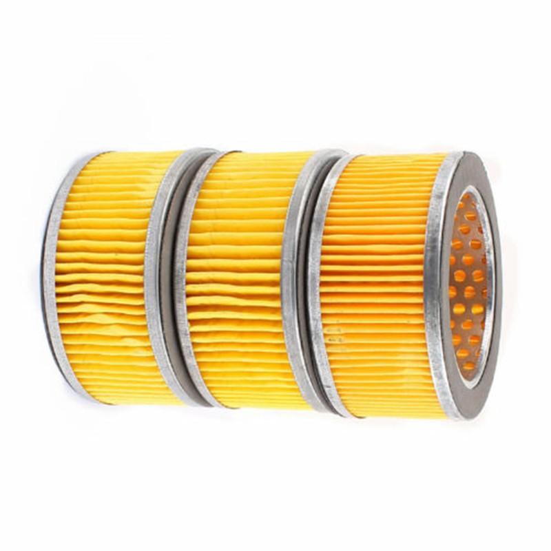 3pcs Air Filter Cylinder Shape Inside Air Compressor Element Spare Part