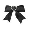 Lolita Cross Bow Hair Clip Elegant Large Side Clip Bow Sweet Girls Gothic Bow Style Bowknot French Barrette